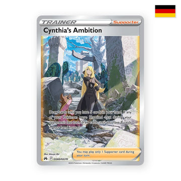 Cynthias Ehrgeiz (CRZ GG60) - Deutsch
