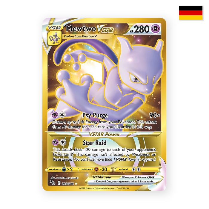 Mewtu VSTAR (PGO 086) - Deutsch