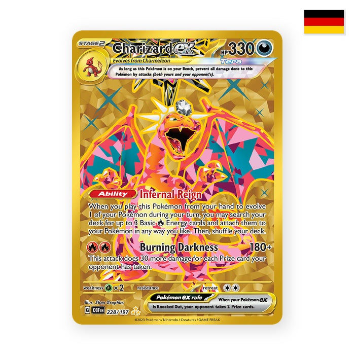 Glurak ex (OBF 228) - Deutsch