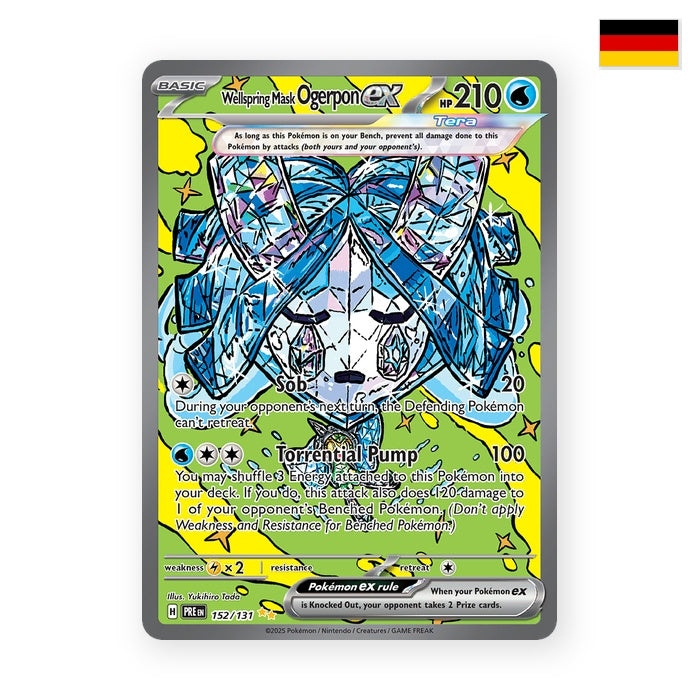 Brunnenmaske Ogerpon ex (PRE 152) - Deutsch