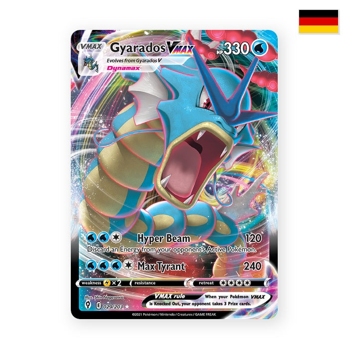 Garados VMAX (EVS 029) - Deutsch