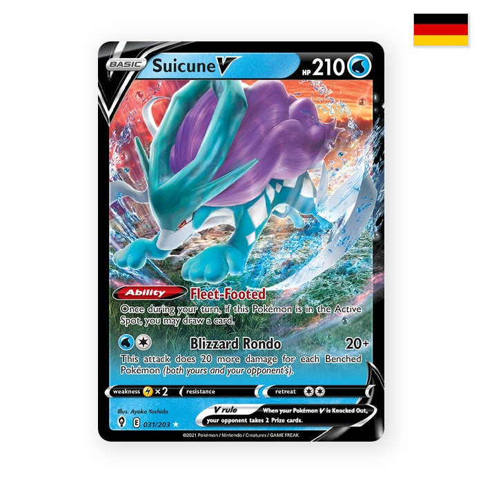 Suicune V (EVS 031) - Deutsch