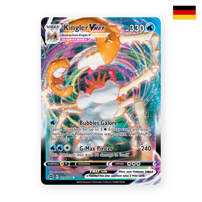 Kingler VMAX (BRS 029) - Deutsch