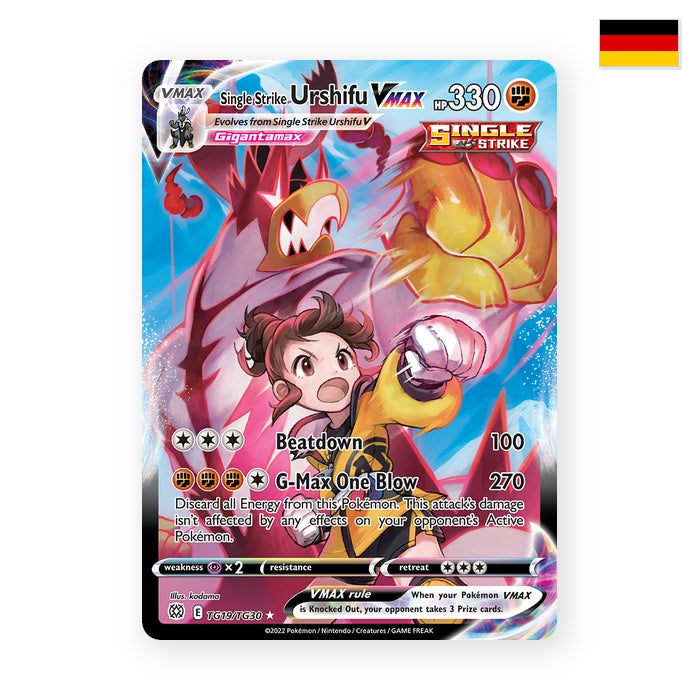 Fokussierter-Angriff-Wulaosu VMAX (BRS TG19) - Deutsch