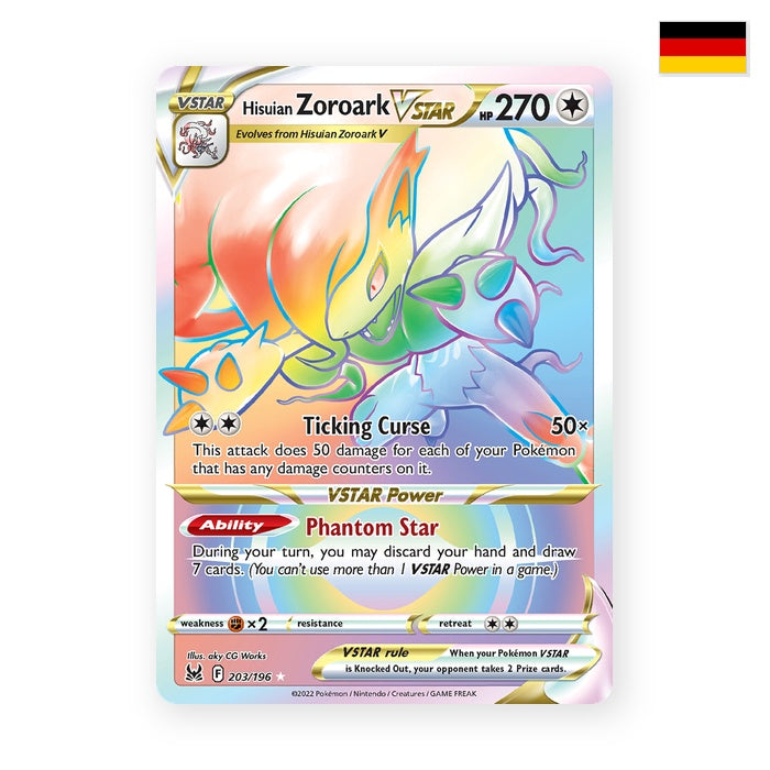 Hisui-Zoroark VSTAR (LOR 203) - Deutsch