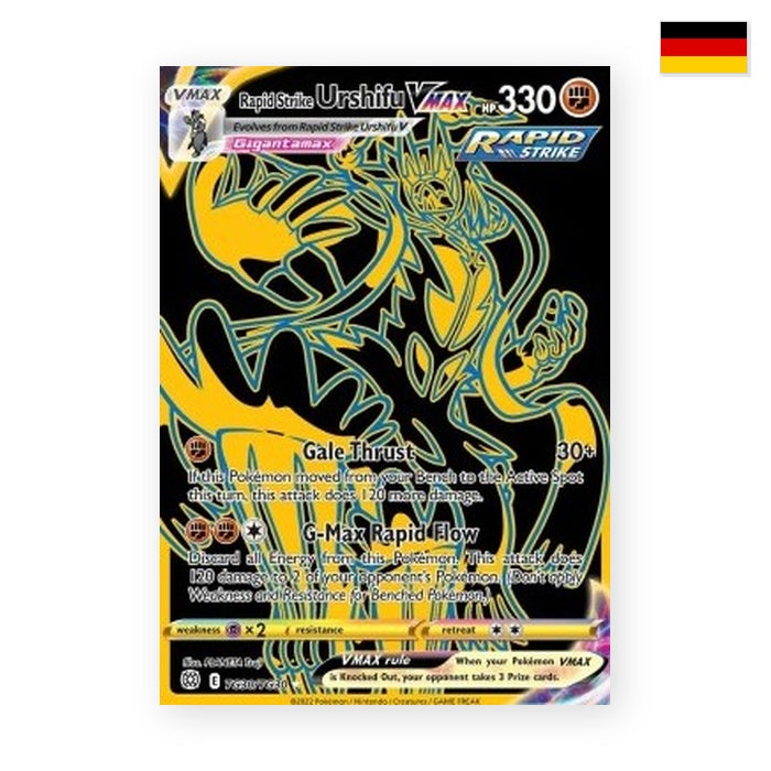 Fließender-Angriff-Wulaosu VMAX (BRS TG30) - Deutsch