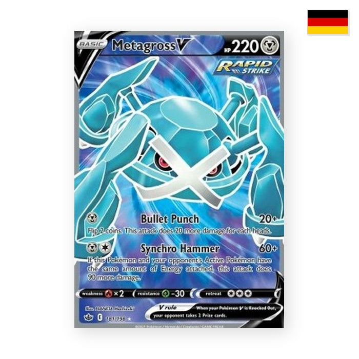 Metagross V (CRE 181) - Deutsch