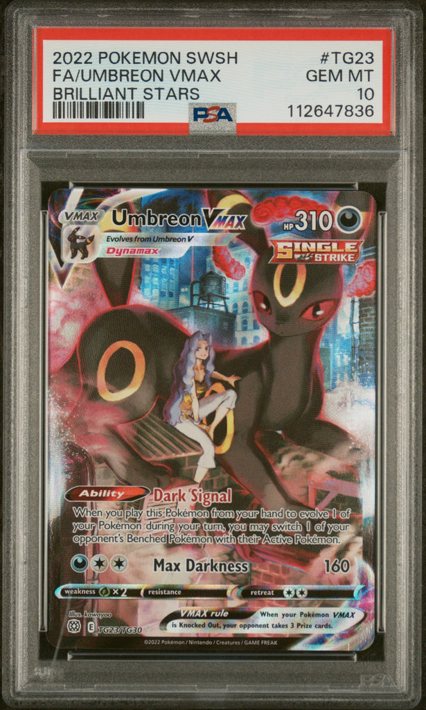 Umbreon VMAX 2022 23 Englisch PSA 10