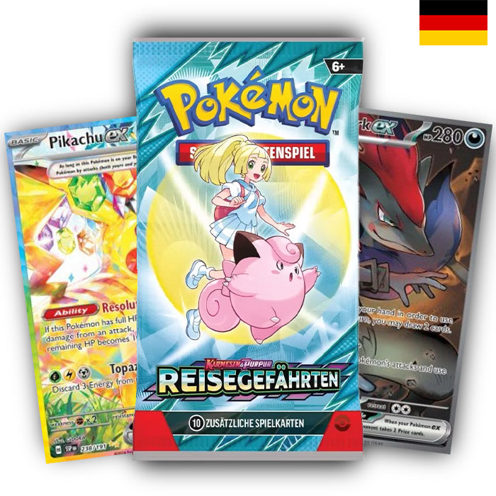 Crimson &amp; Purple - Travel Companion Booster - German 