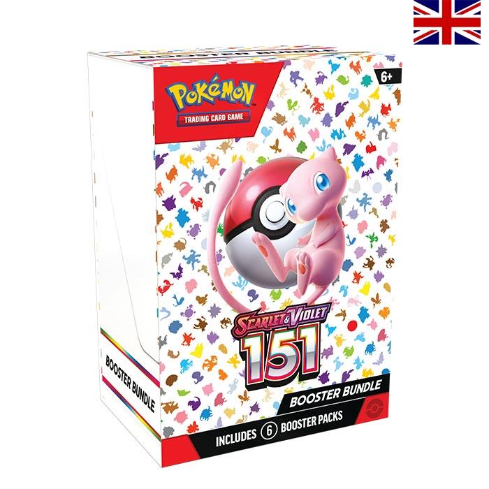 Scarlet & Violet - Pokémon 151 6er Booster Bundle (Vorbestellung) - 2Sleeve