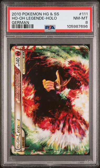 Ho-Oh Legende 2010 111 PSA 8 - Deutsch