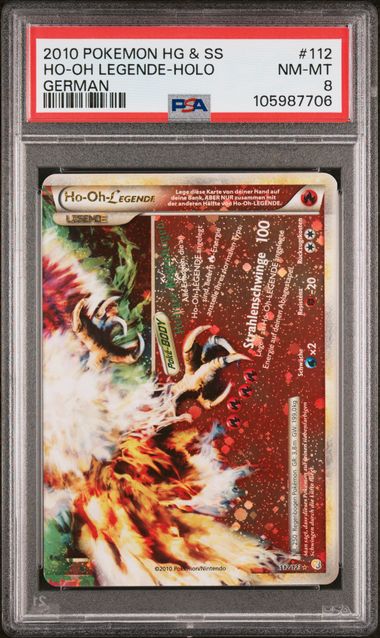 Ho-Oh Legende 2010 112 PSA 8 - Deutsch