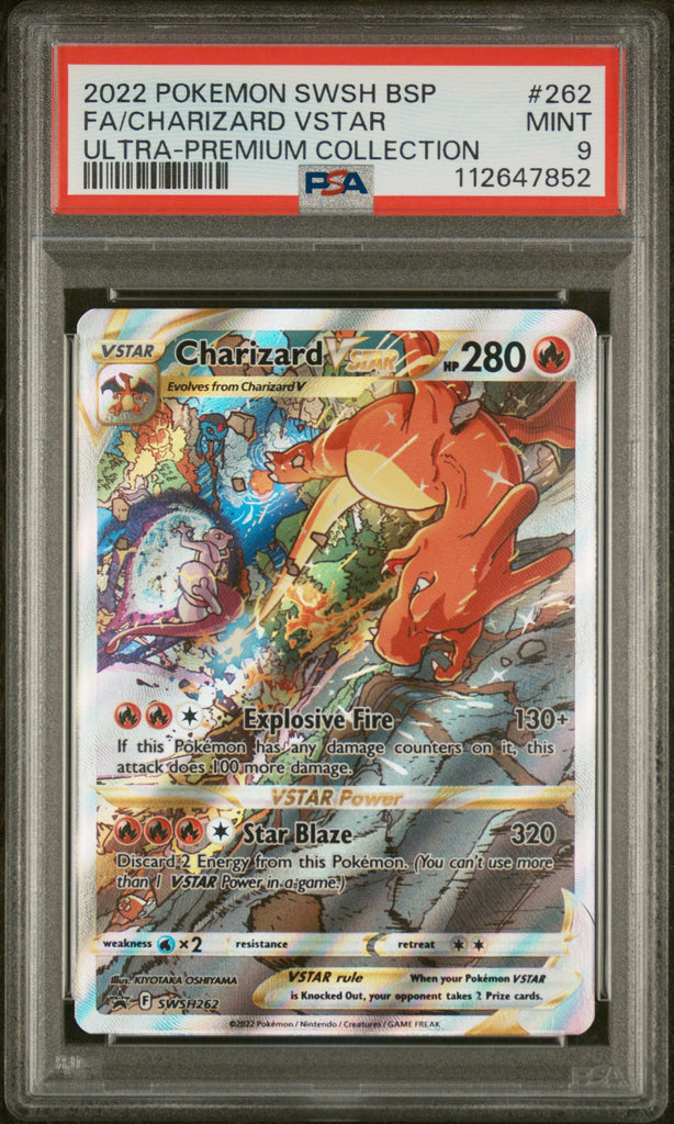 Charizard STAR 2022 262 PSA 9 - Englisch