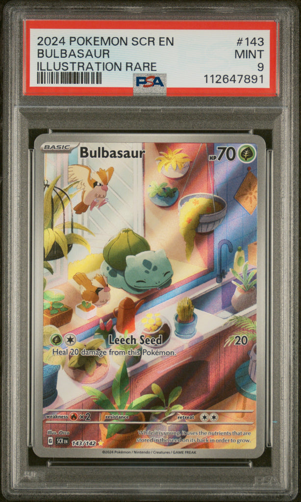 Bulbasaur 2024 143 PSA 9 - Englisch