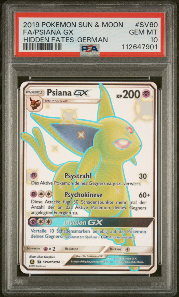 Psiana GX 2019 60 PSA 10 - Deutsch