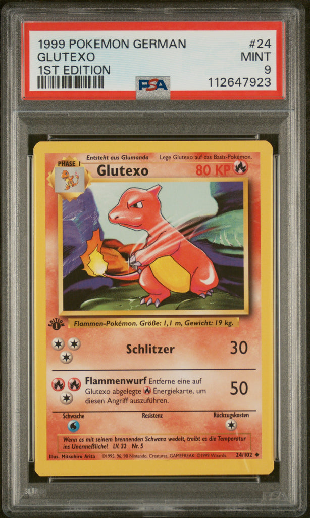 Glutexo 1st Edition 1999 24 PSA 9 - Deutsch