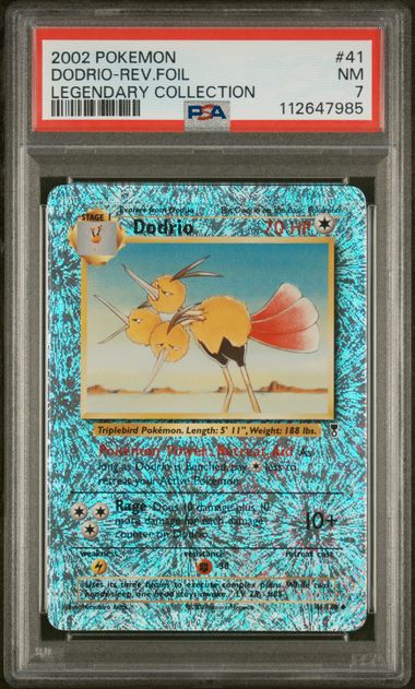 Dodrio Rev. Foil 2002 041 PSA 7 - Englisch
