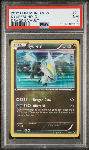 Kyurem 2012 021 PSA 7 - Englisch