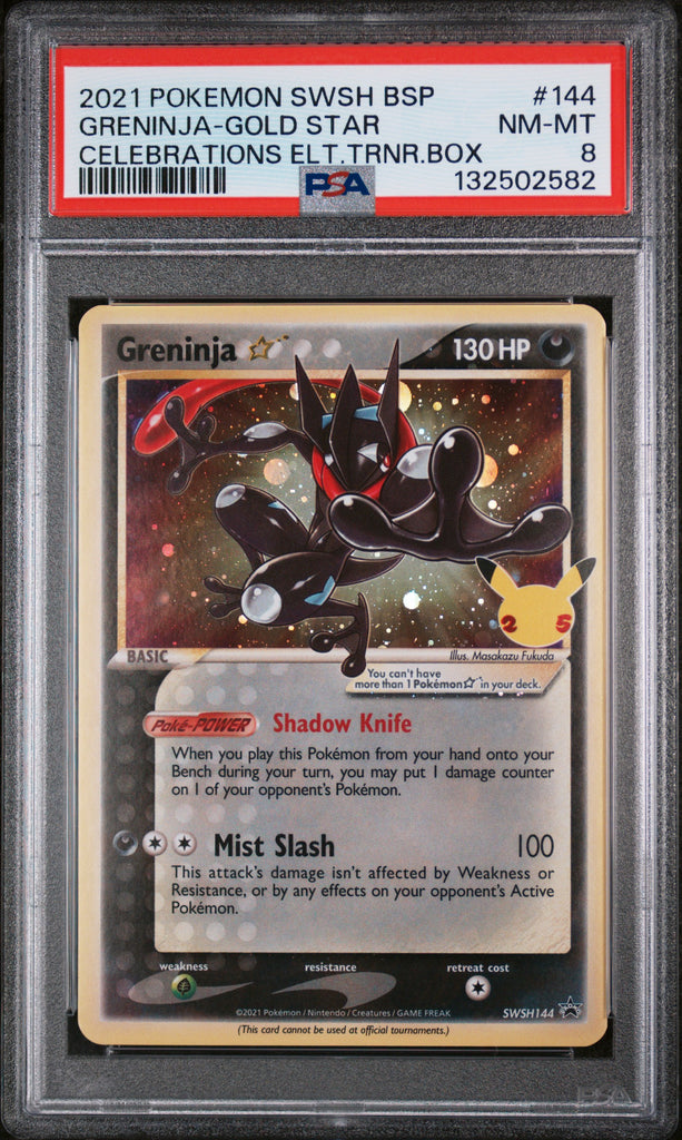 Greninja 2021 144 PSA 8 - Englisch