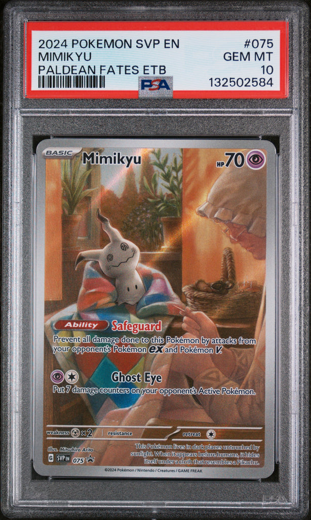 Mimikyu 2024 075 PSA 10 - Englisch