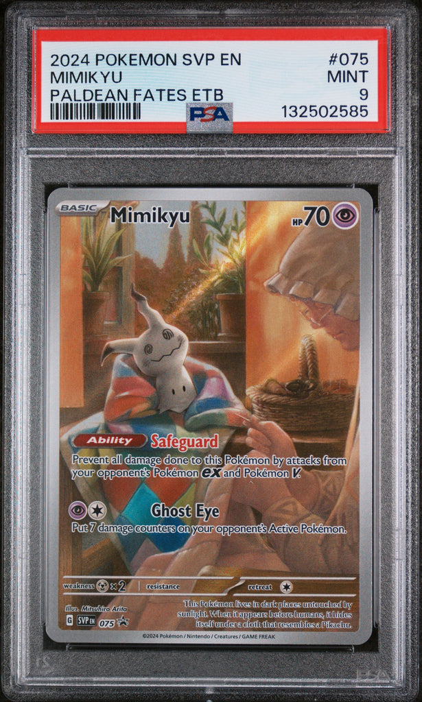 Mimikyu 2024 75 PSA 9 - Englisch