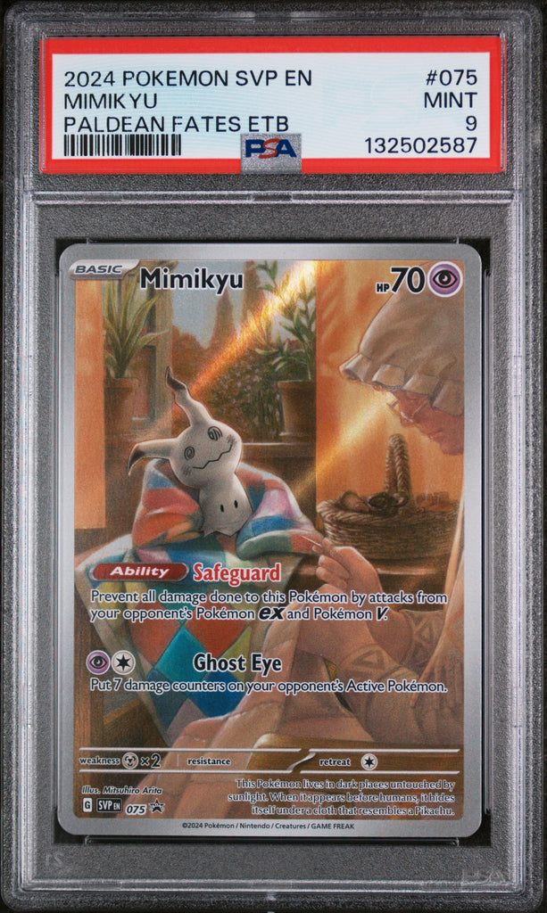 Mimikyu 2024 75 PSA 9 - Englisch