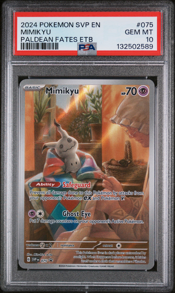 Mimikyu 2024 075 PSA 10 - Englisch