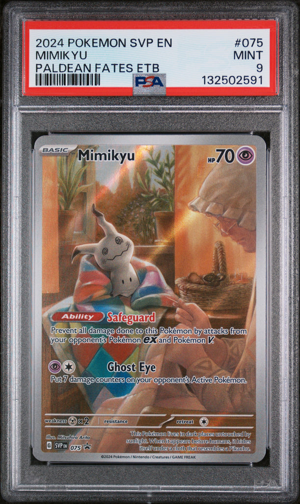 Mimikyu 2024 75 PSA 9 - Englisch