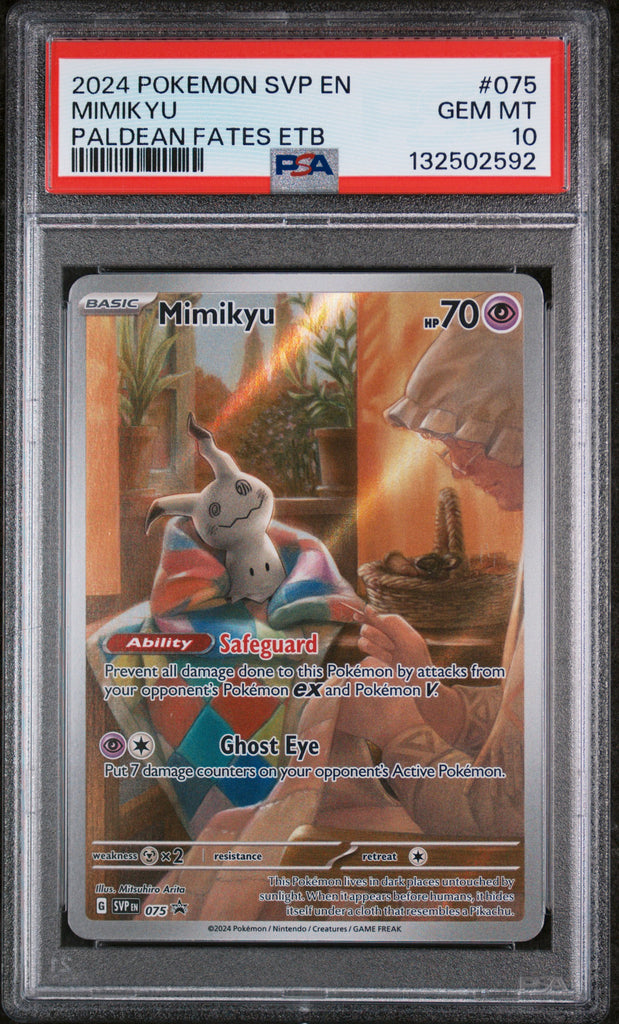 Mimikyu 2024 075 PSA 10 - Englisch