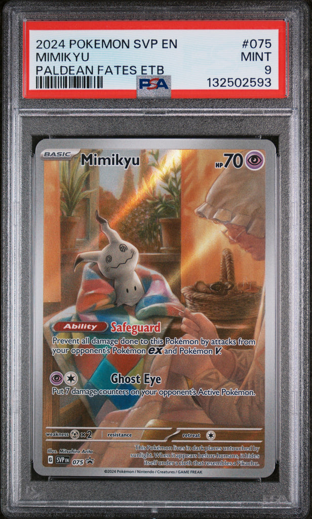 Mimikyu 2024 75 PSA 9 - Englisch