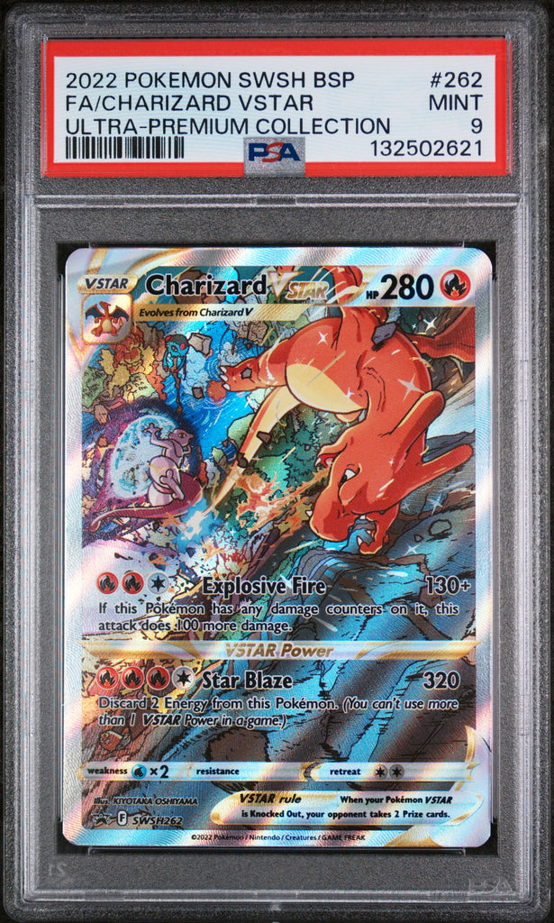 Charizard STAR 2022 262 PSA 9 - Englisch