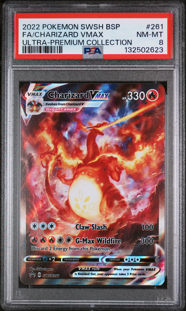 Charizard VMAX 2022 261 PSA 8 - Englisch