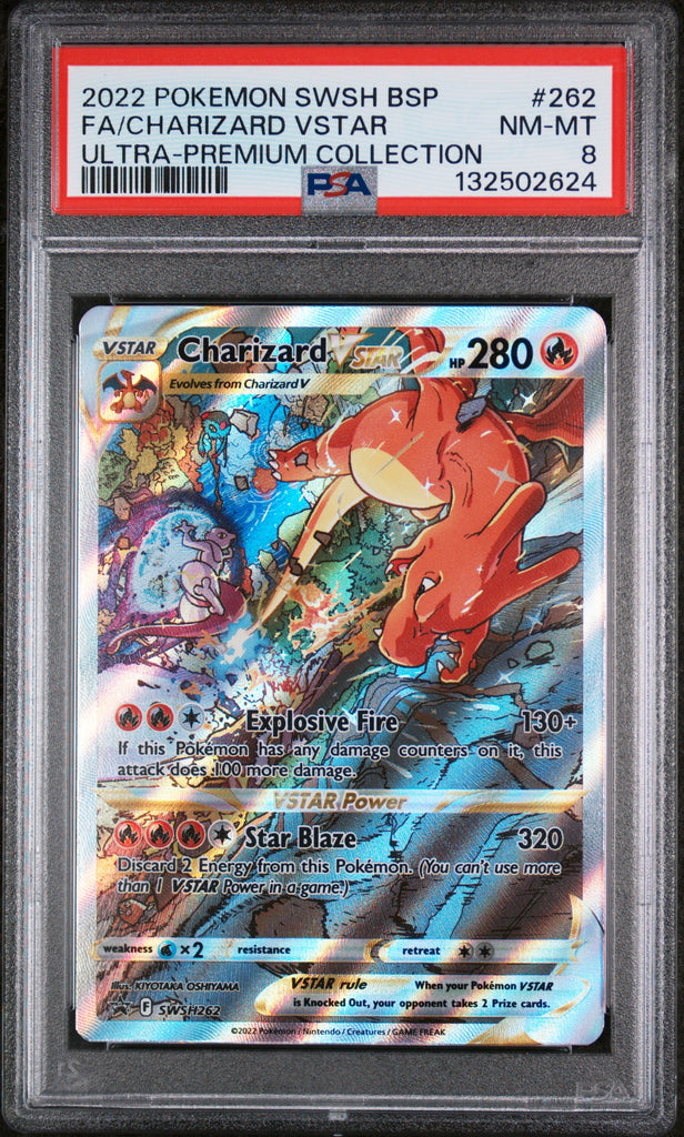 Charizard STAR 2022 262 PSA 8 - Englisch
