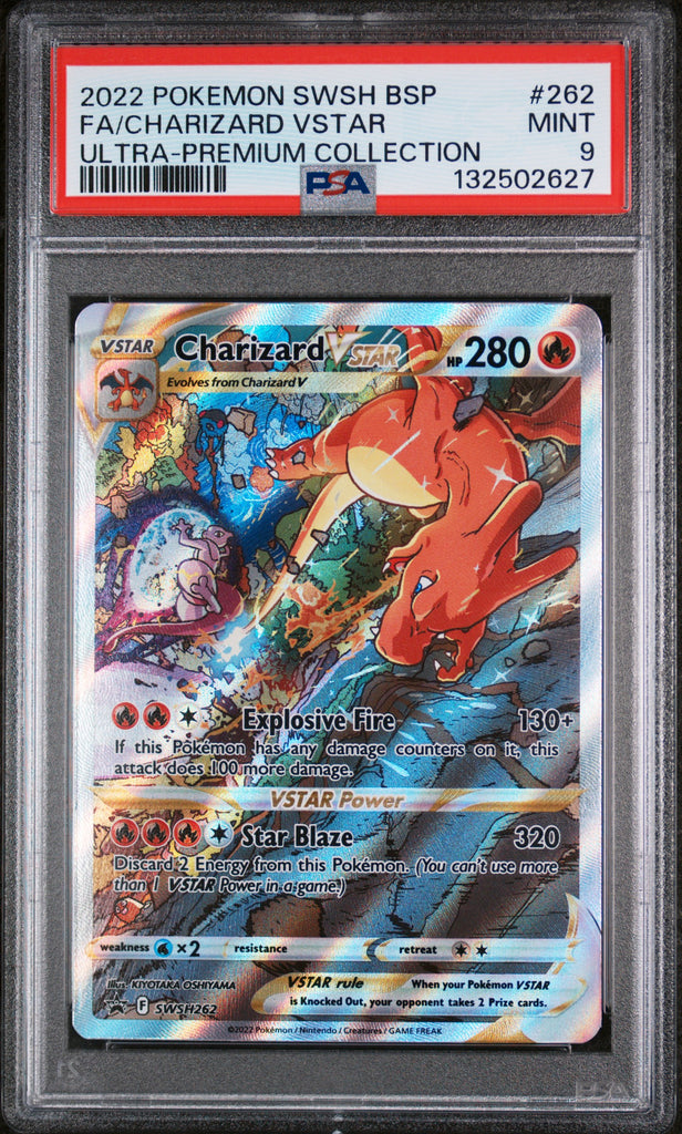 Charizard STAR 2022 262 PSA 9 - Englisch