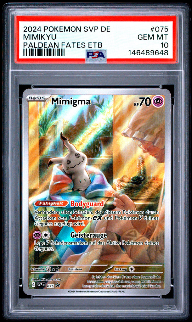 Mimigma 2024 75 PSA 10 - Deutsch
