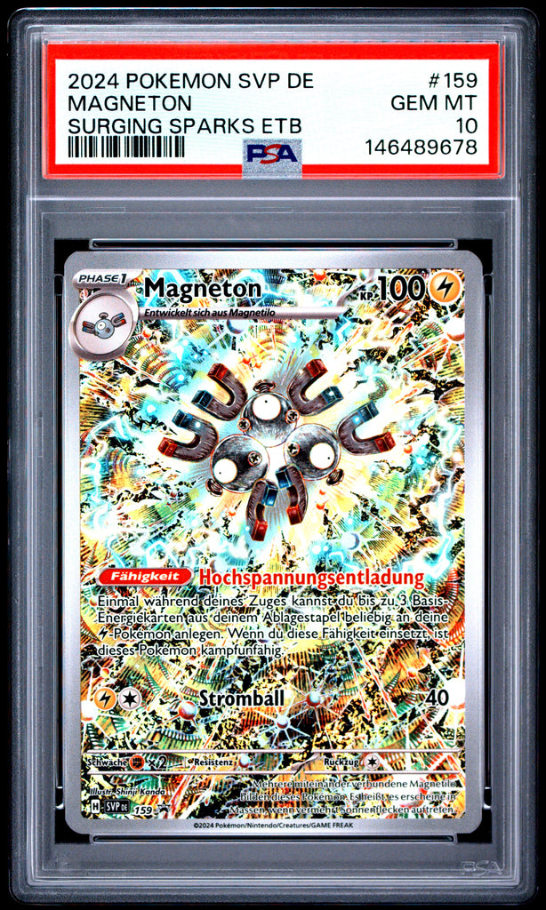 Magneton 2024 159 PSA 10 - Deutsch