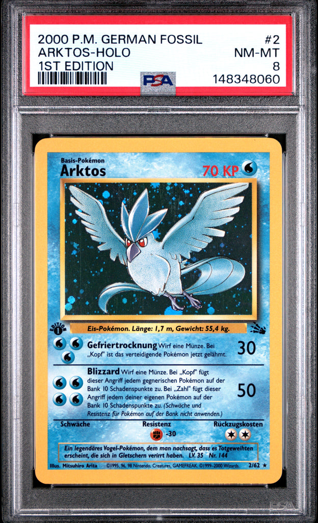 Arktos 1st Edition 2000 2 PSA 8 - Deutsch