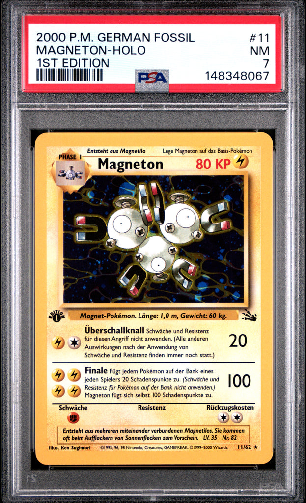 Magneton 1st Edition 2000 11 PSA 7 - Deutsch