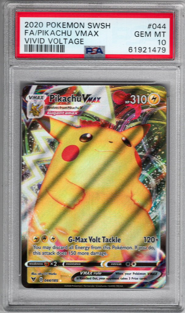 Pikachu VMAX 2020 044 PSA 10 - Englisch