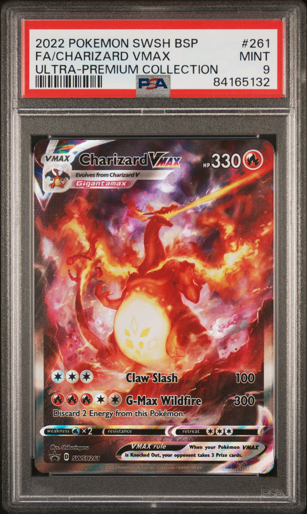 Charizard VMAX 2022 261 PSA 9 - Englisch