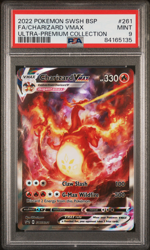 Charizard VMAX 2022 261 PSA 9 - Englisch