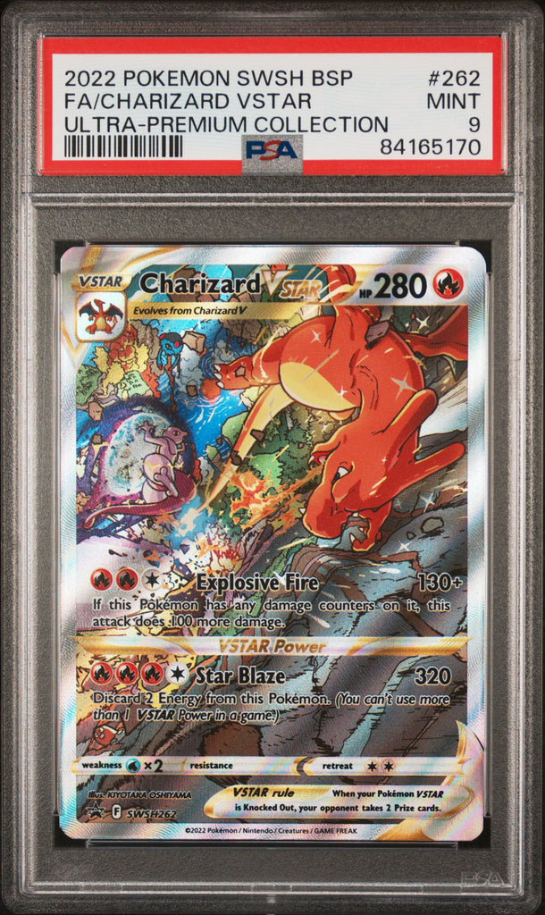 Charizard STAR 2022 262 PSA 9 - Englisch