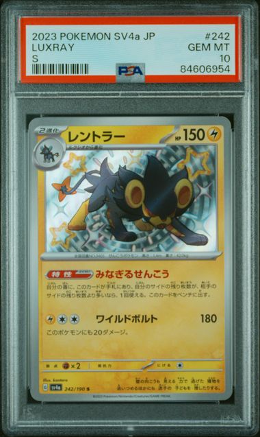 Luxray 2023 242 PSA 10 - Japanisch
