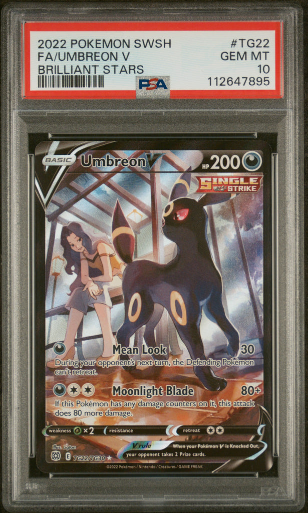 Umbreon V 2022 22 Englisch PSA 10