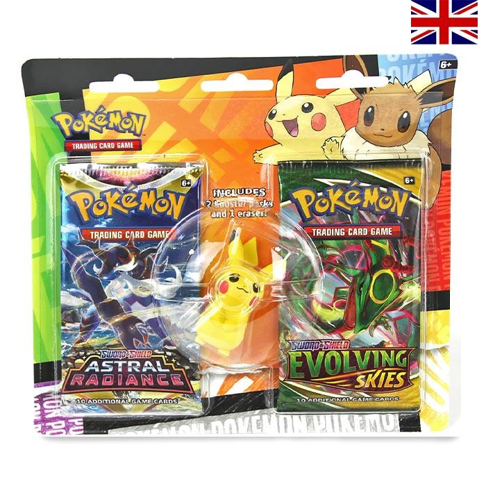 Back to school Eraser Blister - 2Sleeve