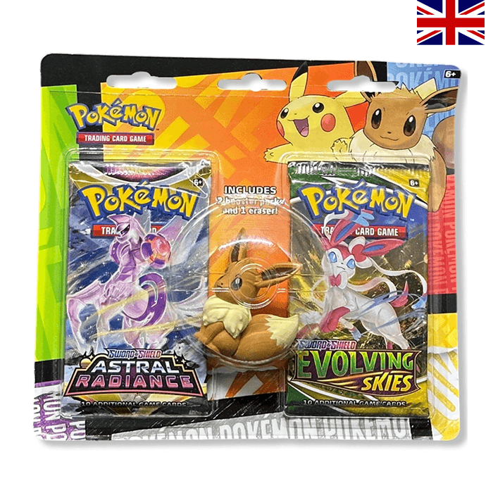 Back to school Eraser Blister - 2Sleeve