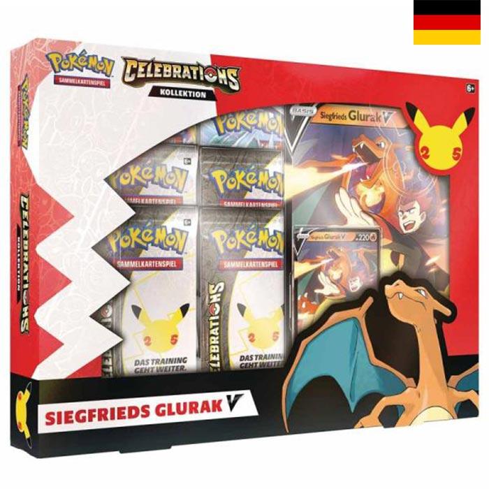 Celebrations Collection: Lance's Charizard V (DE) Get the Anniversary Edition! 2Sleeve Celebrations Collection: Lance's Charizard V (DE) Get the Anniversary Edition! 2Sleeve
