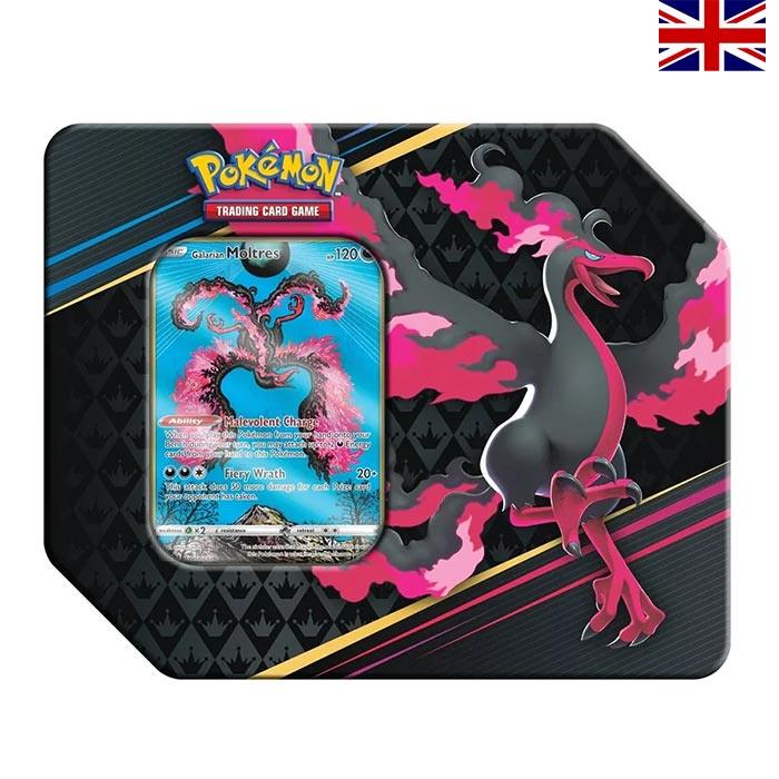 Crown Zenith Galar Big Tin-Box Moltres - 2Sleeve