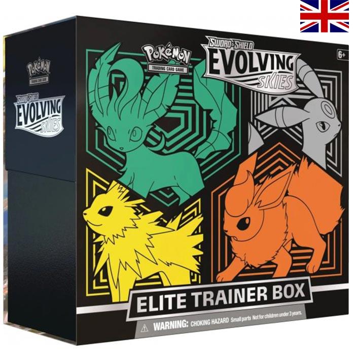 Evolving Skies Elite Trainer Box - 2Sleeve