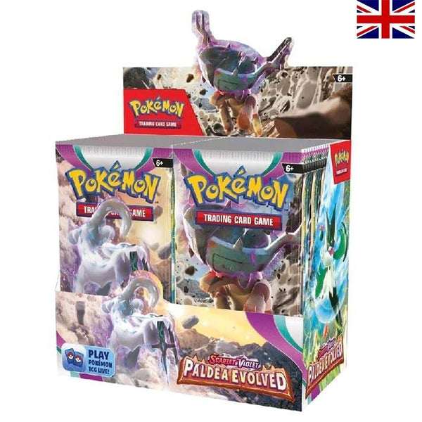 Scarlet & Violet - Paldea Evolved 36er Display - Englisch (Info beachten)